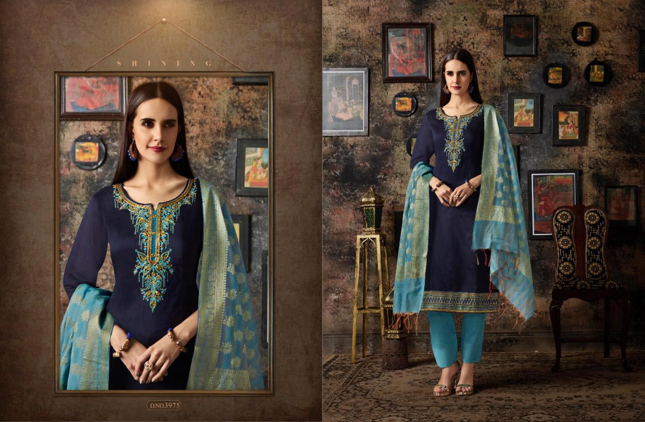 Aabhushan Vol-4 Kessi Fabrics Embroidery Dress Material Aabhushan Vol-4 Kessi Fabrics Embroidery Dress Material